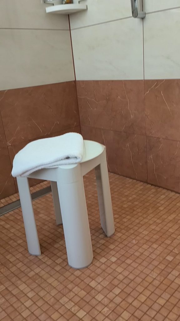 Badezimmer im Hotel